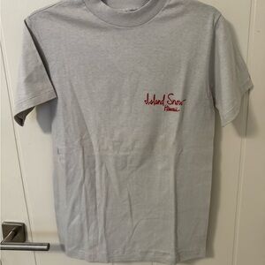 Island Snow Gray T-Shirt